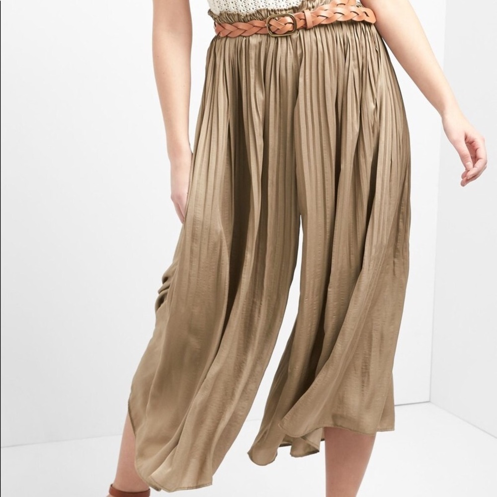 Gap Pleated Wide Leg Pants